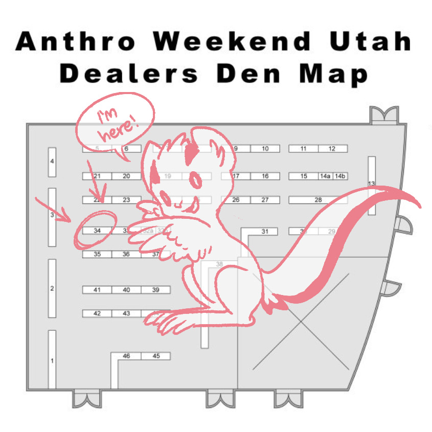 Map of Anthro Weekend Utah